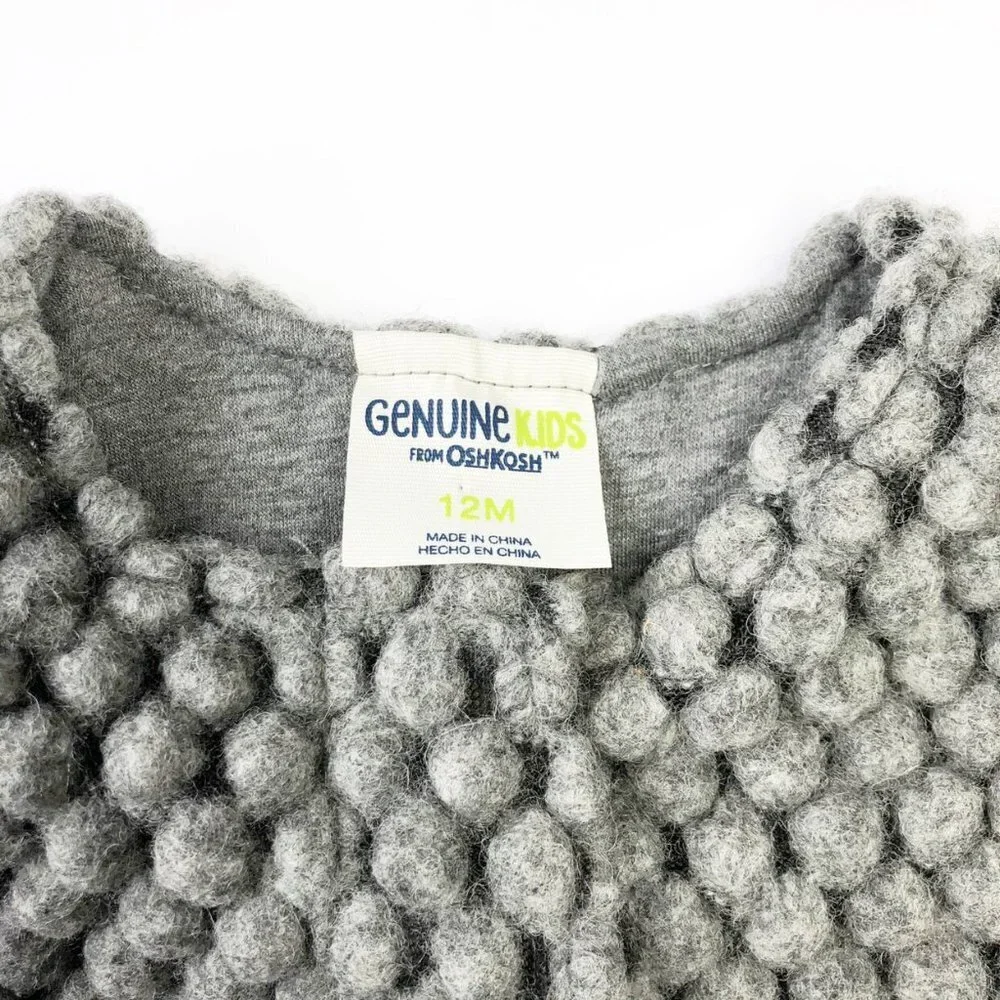 Genuine Kids Grey Bobble Jacket